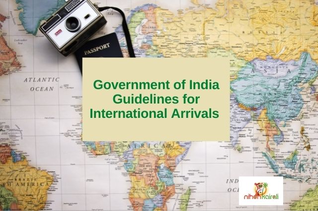 Government of India Guidelines for International Arrivals 