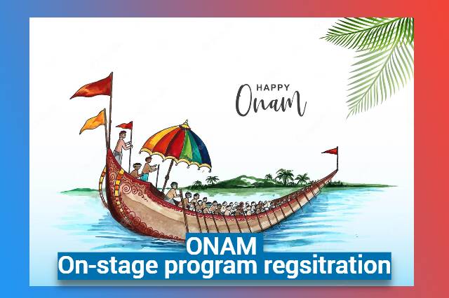 Program Registration - Onam Celebration Aavani 2023 